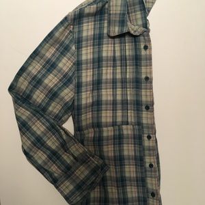 The North Face flannel